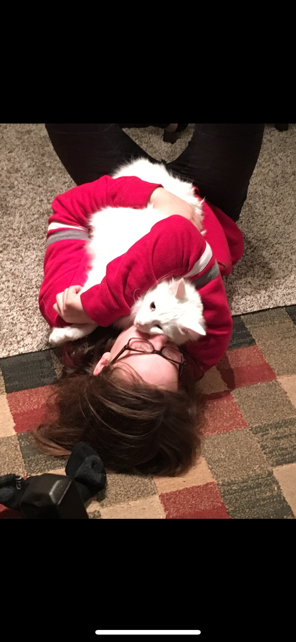 Coca is a grumpy boy lol.