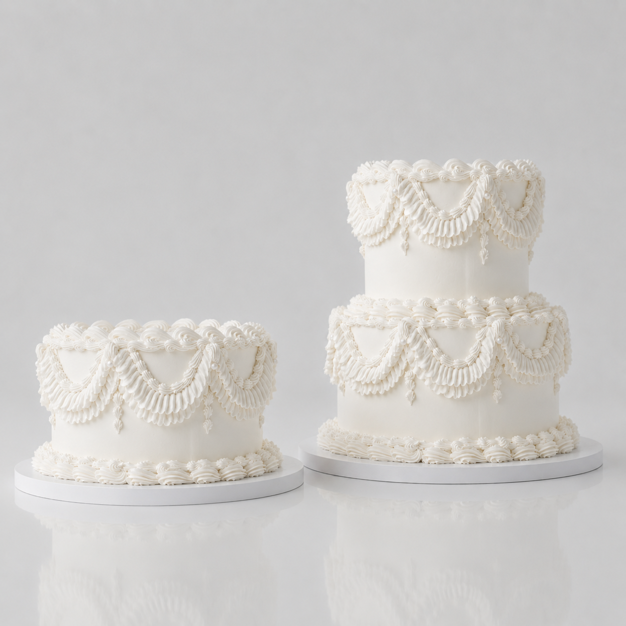 Elegant Vintage Celebration Cake