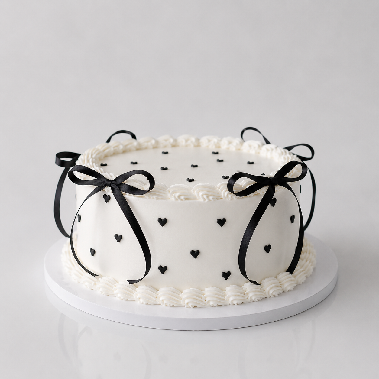 Sweetheart Bow Cake