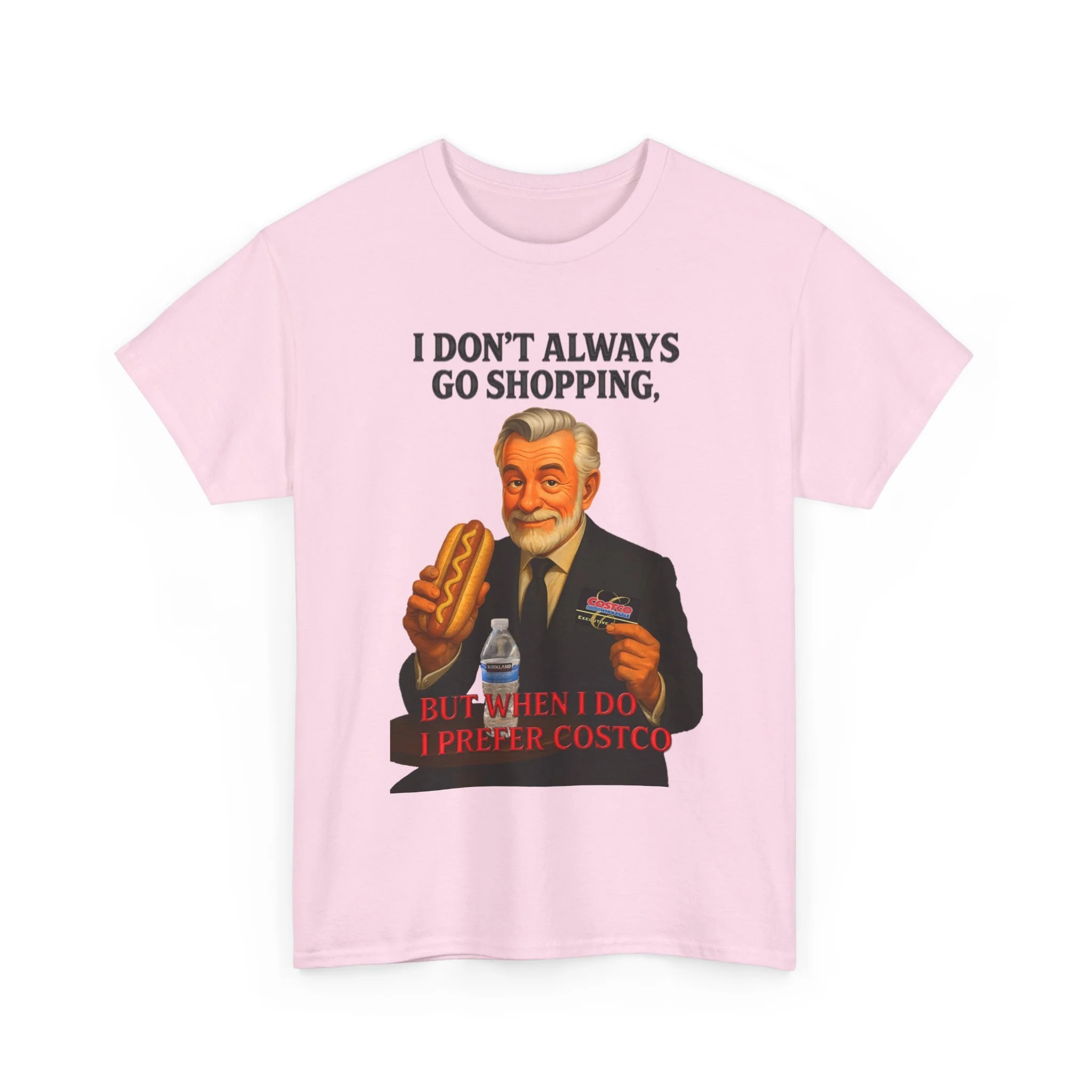 Funny Shopping T-Shirt, Humor Tee, Gift for Costco Lovers, Casual Wear, Everyday Fun, Unisex Cotton Shirt