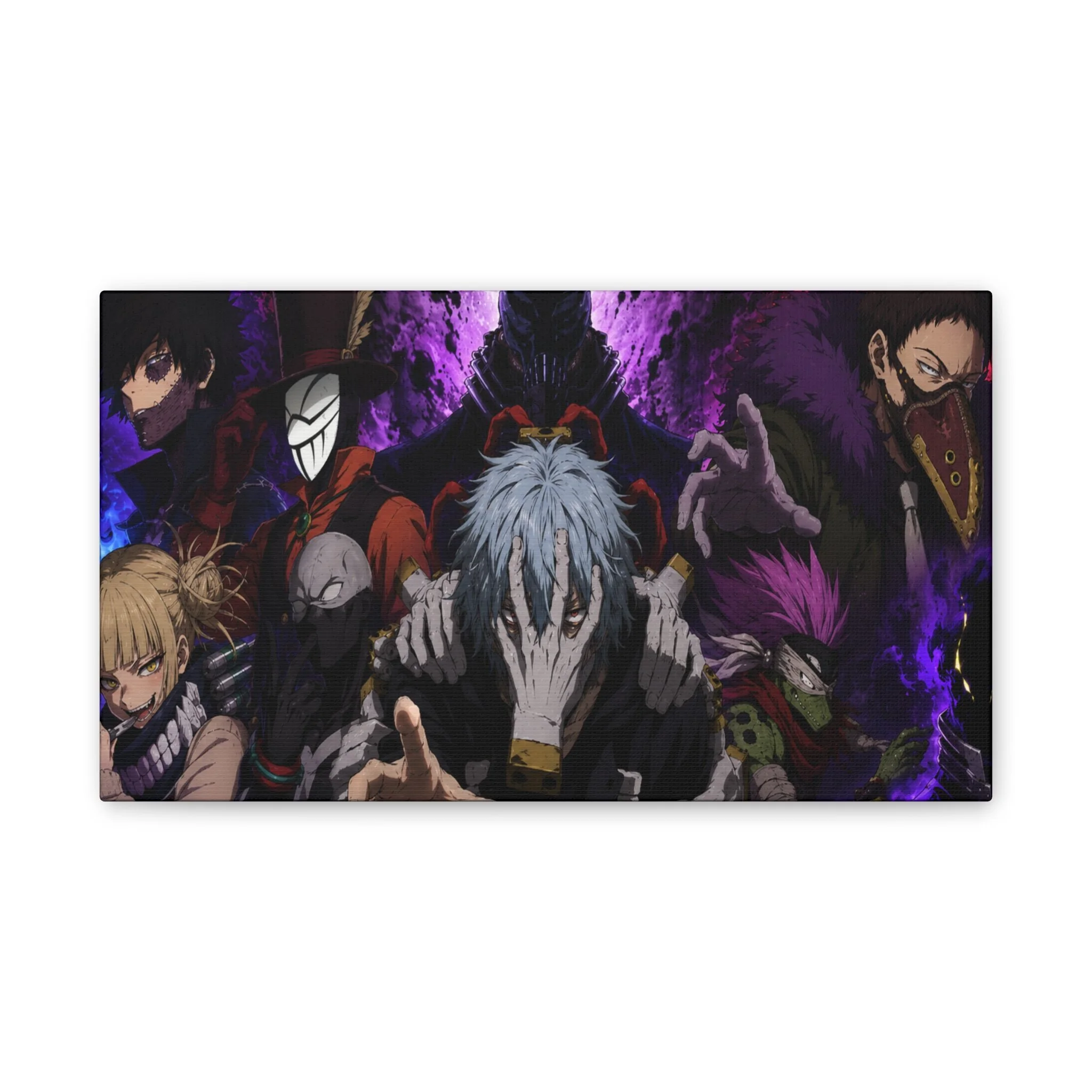 M.H.A Villains Anime Canvas