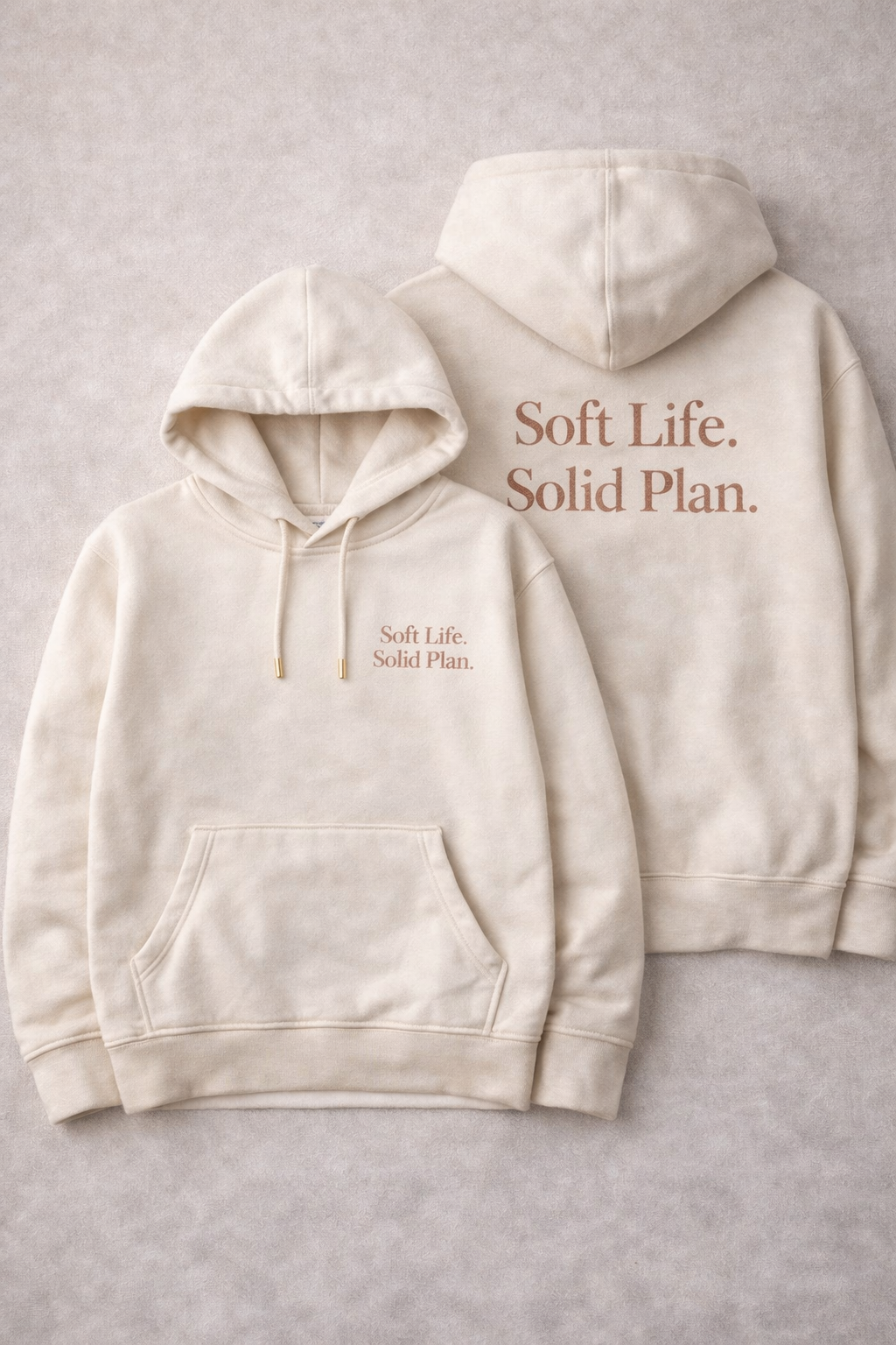 Soft Life Solid Plan Hoodie