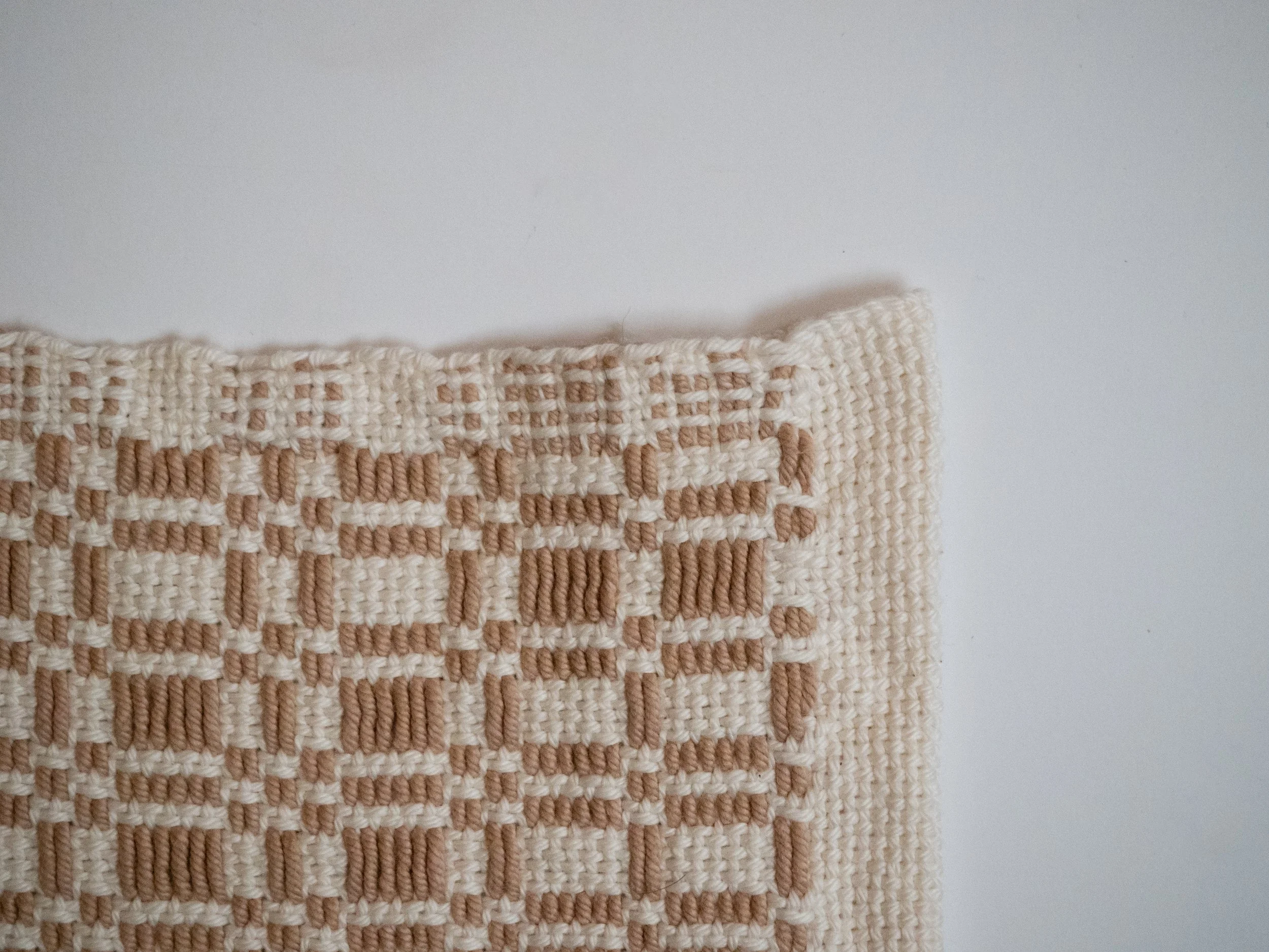 Cotton, Overshot Weave