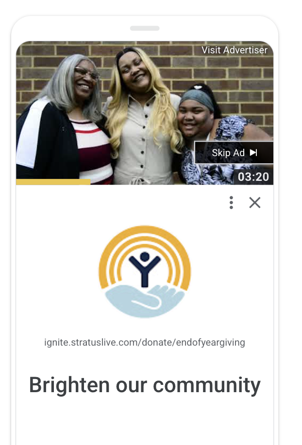 Multi-channel strategy - United Way End-of-Year Giving 2024 Google Ads