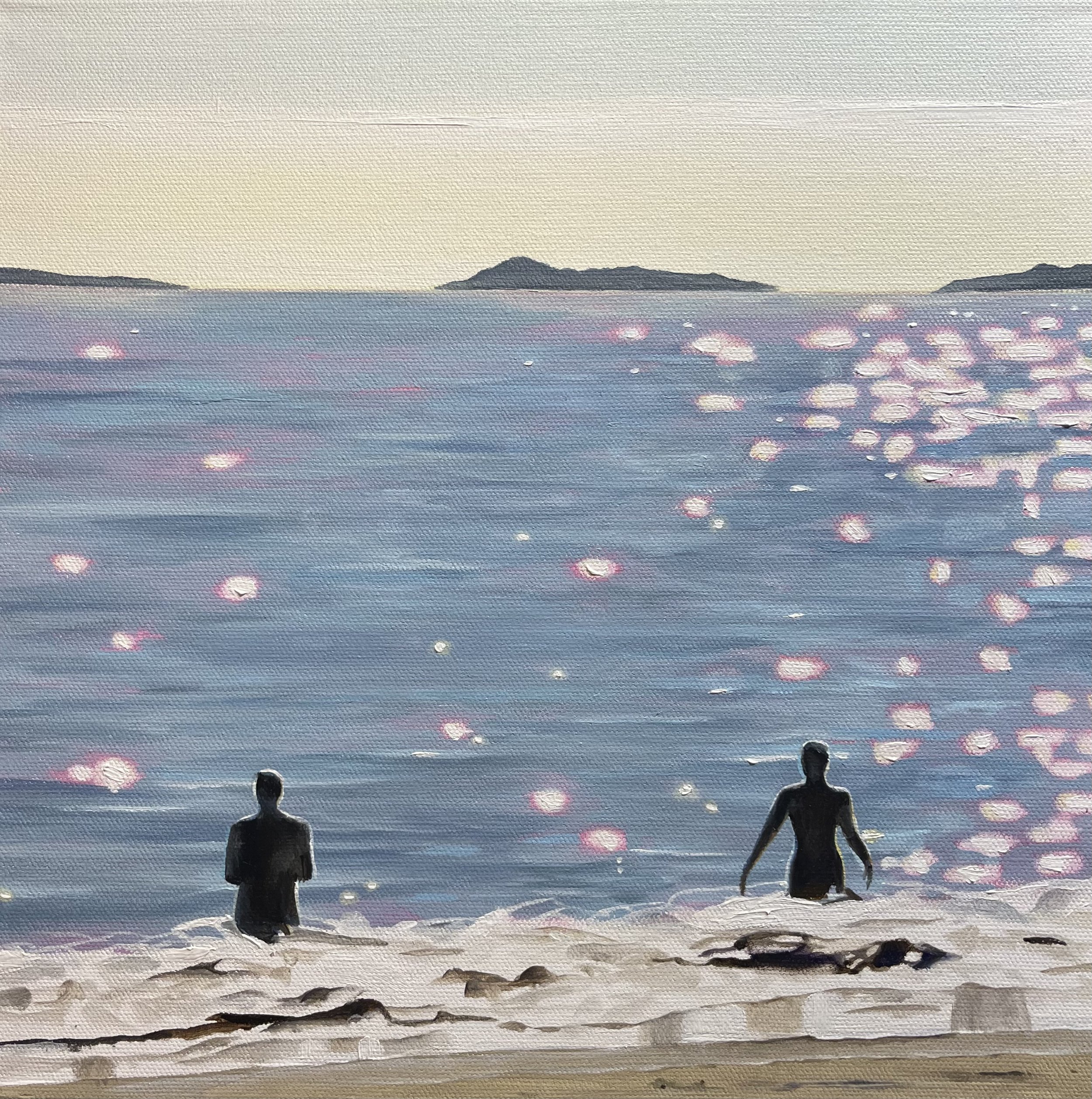 Catseye Beach Hamilton Island Painting