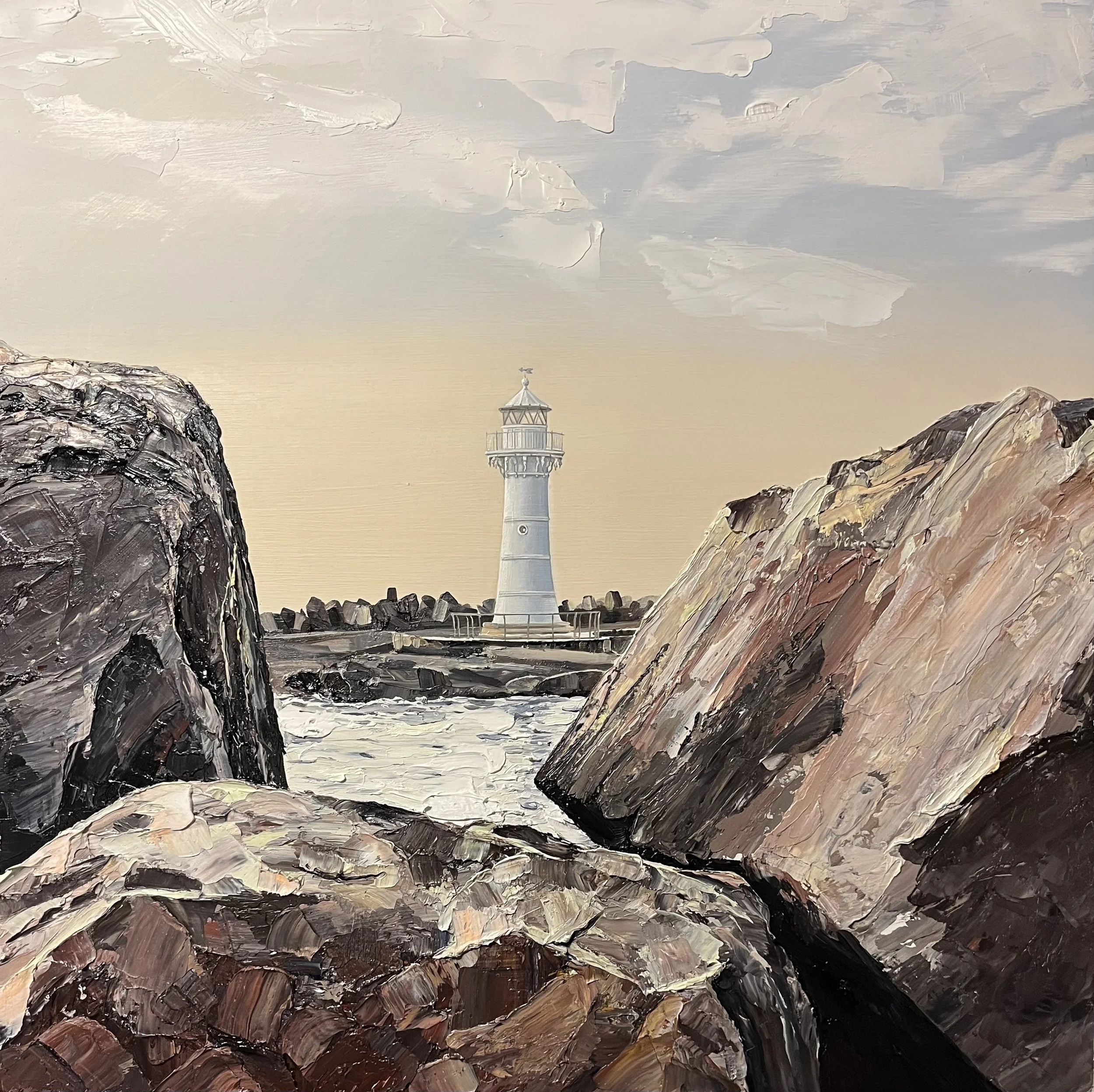 Woolongong Lighthouse Painting
