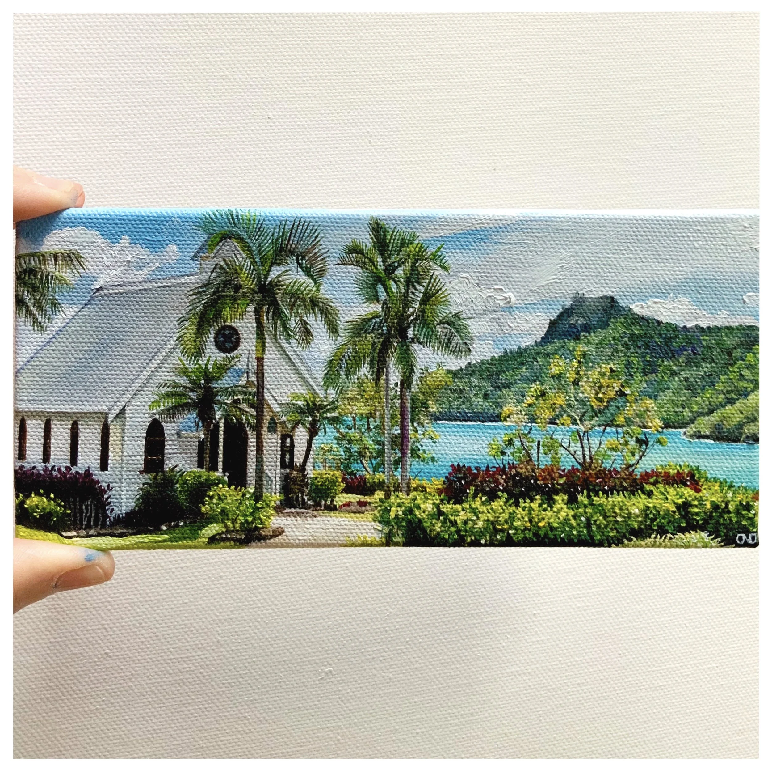 The Chapel Hamilton Island Painting