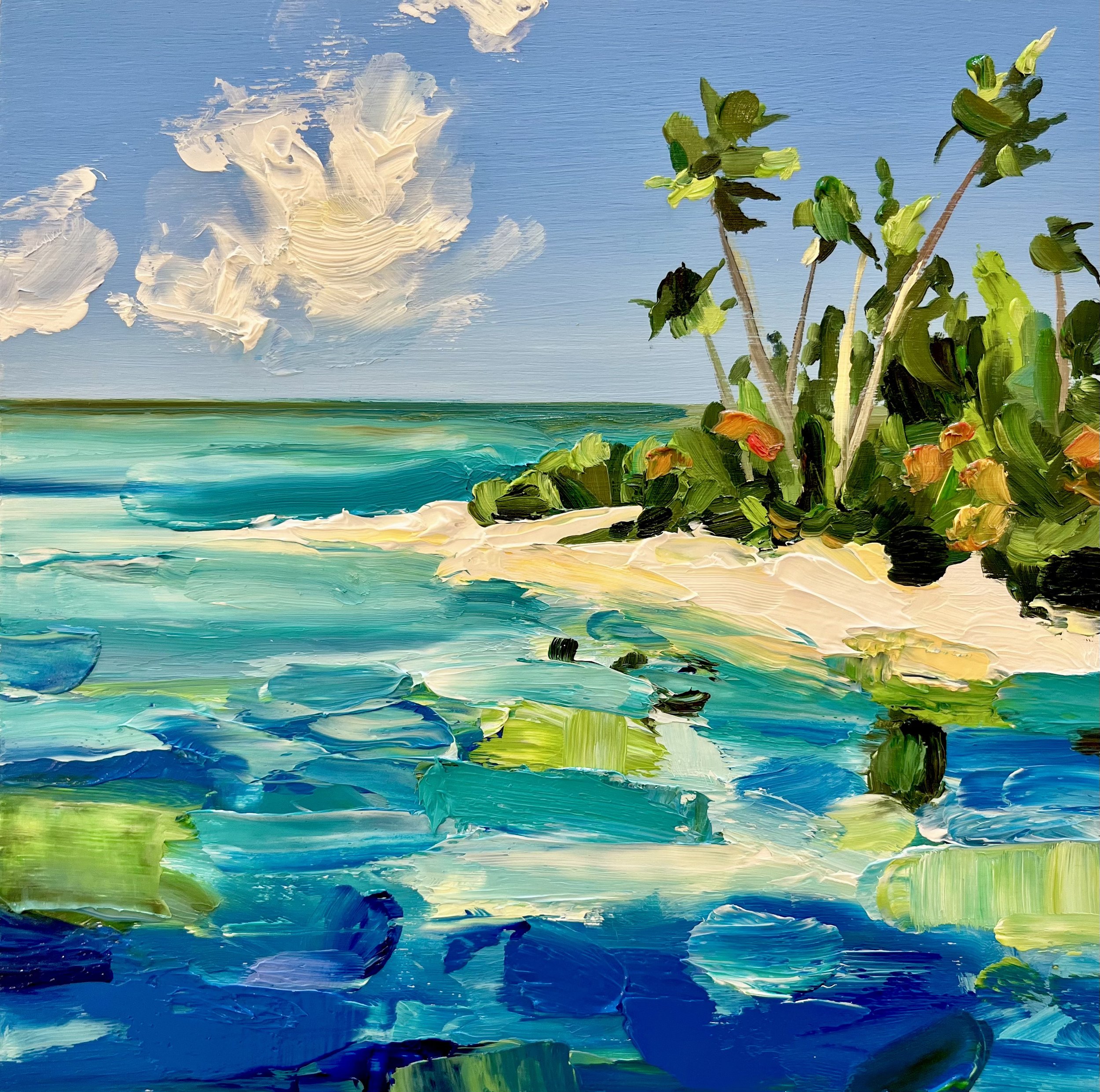 Hamilton Island Plum Pudding Island Painting