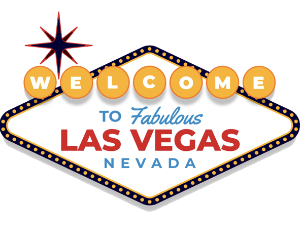 Welcome to Fabulous Las Vegas Nevada sign with letters spelling 'WELCOME' and a red star on top.