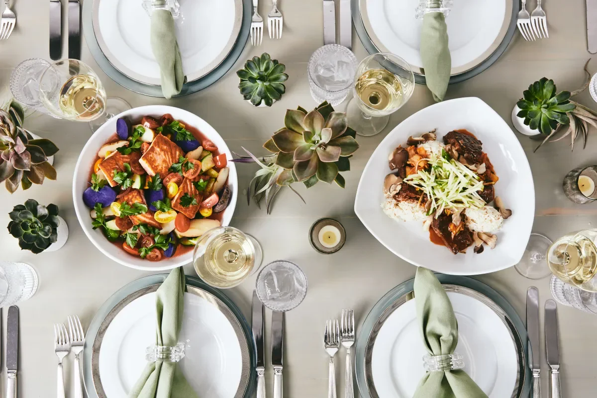 Family Styled Table Service