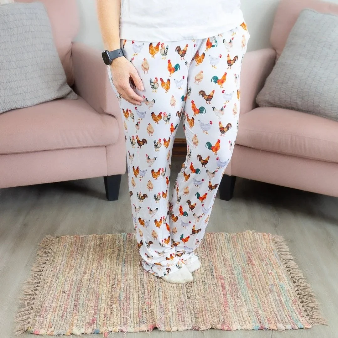 American Farm Company Chicken Bamboo Lounge Pants