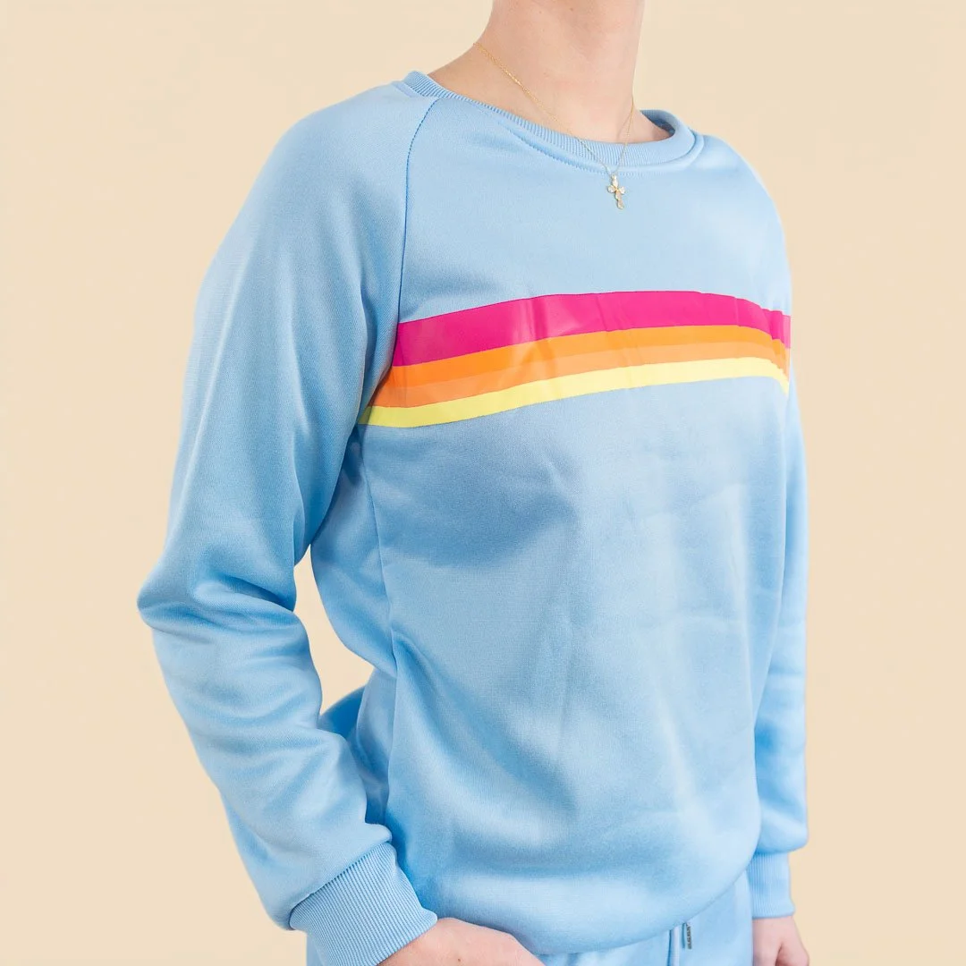 Rainbow Print Sweatsuit (Set)