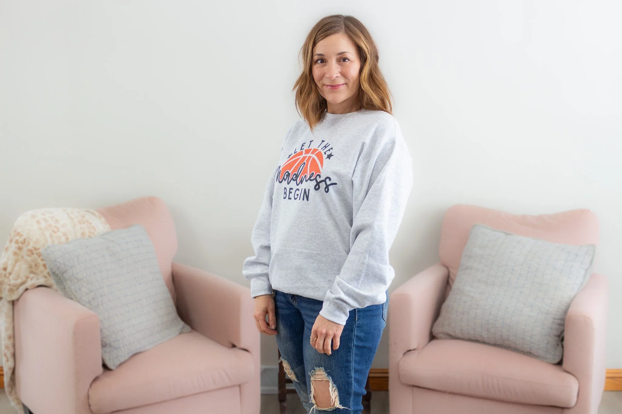 March Madness Vintage Sweatshirt
