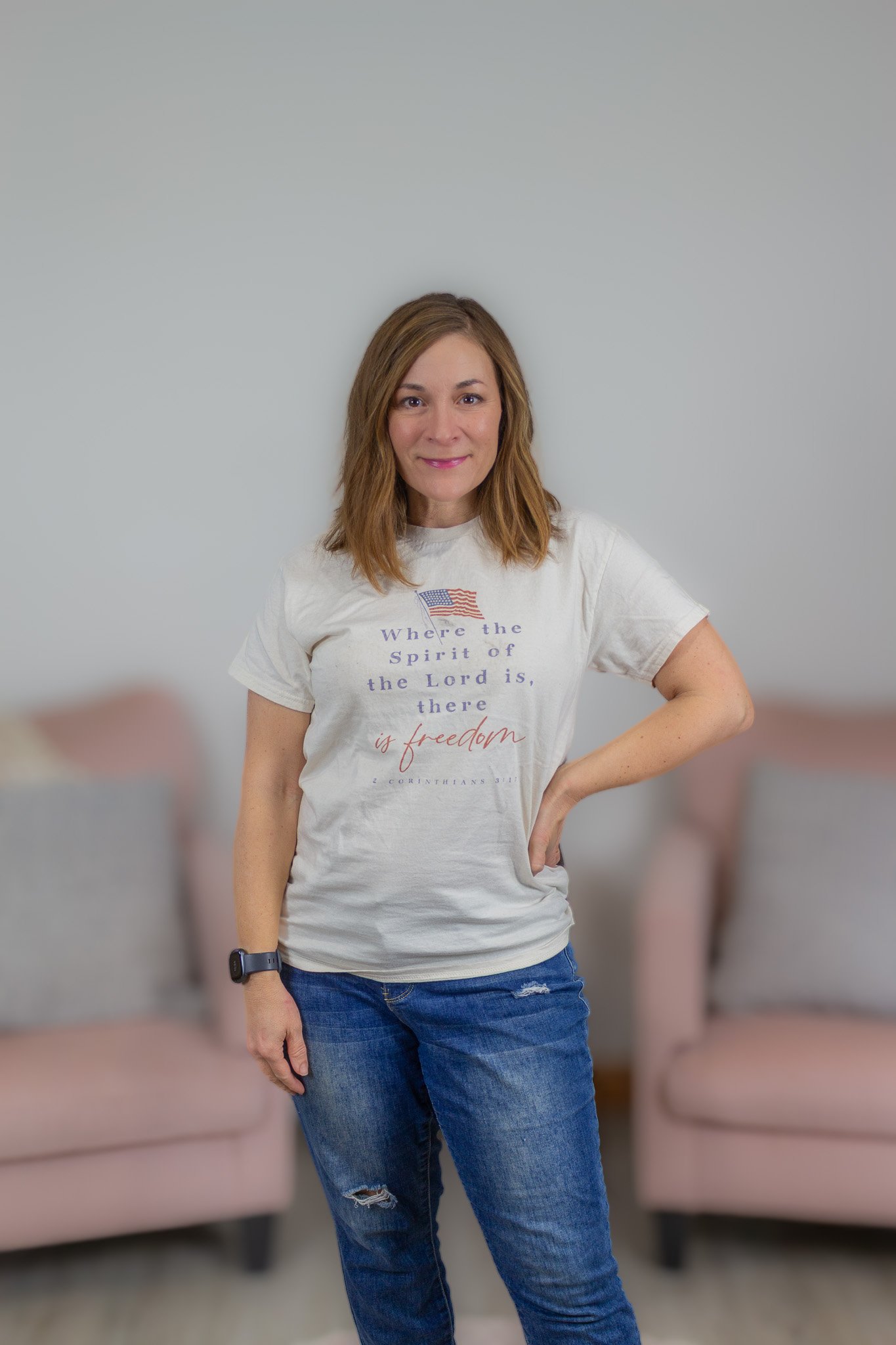 There is Freedom Cotton Tee