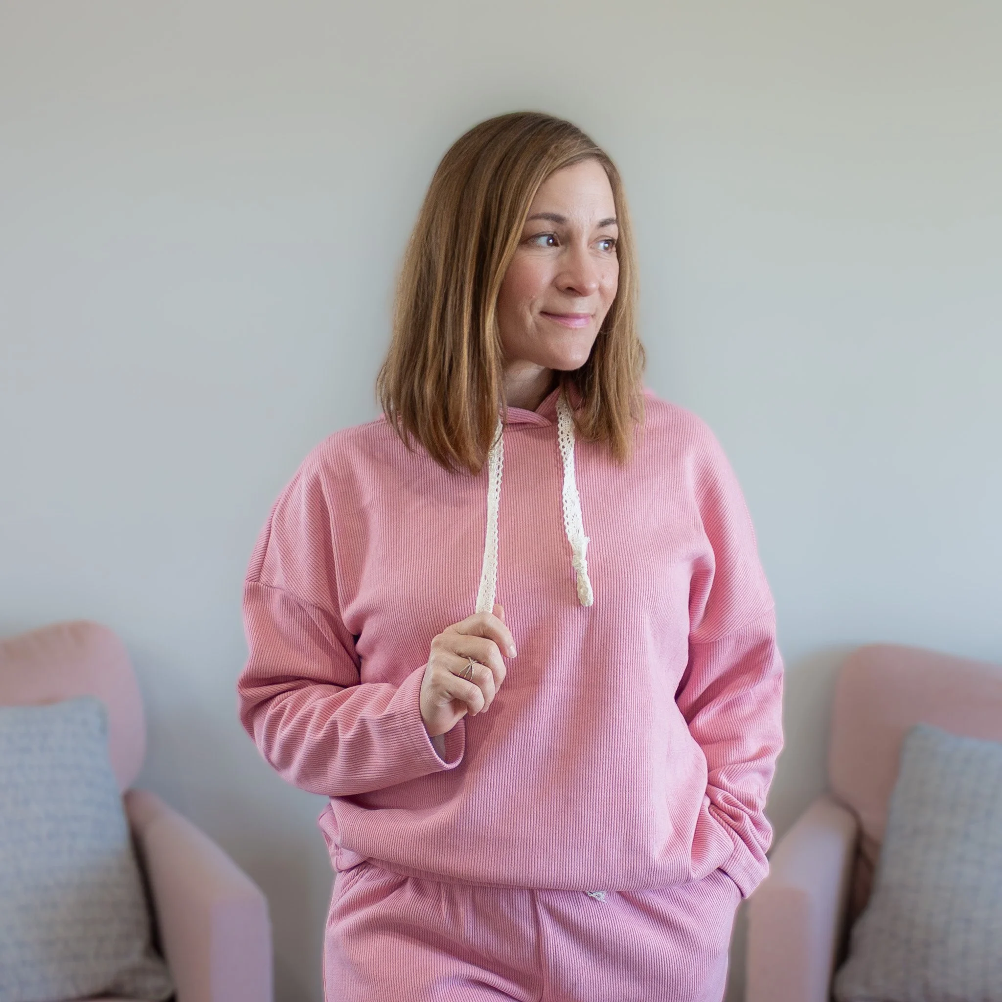 Corduroy Sweat Suit (Set)