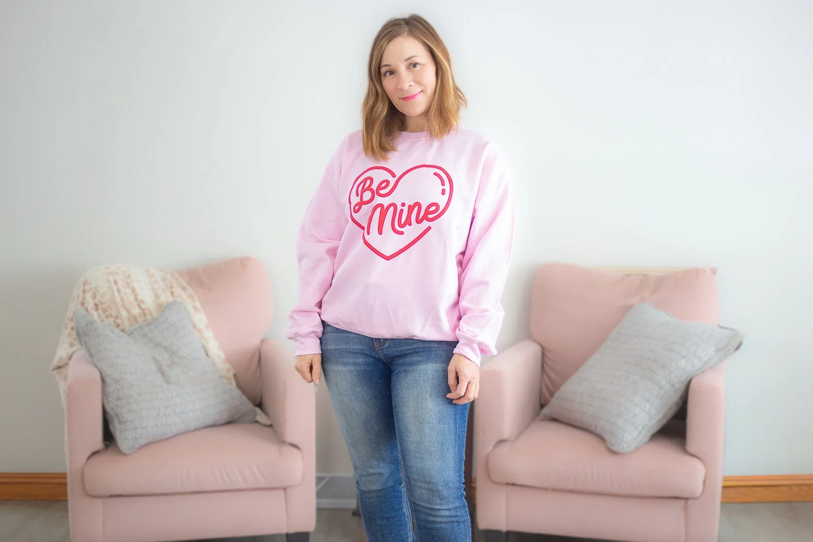 Be Mine Puffy Heavyweight Sweatshirt