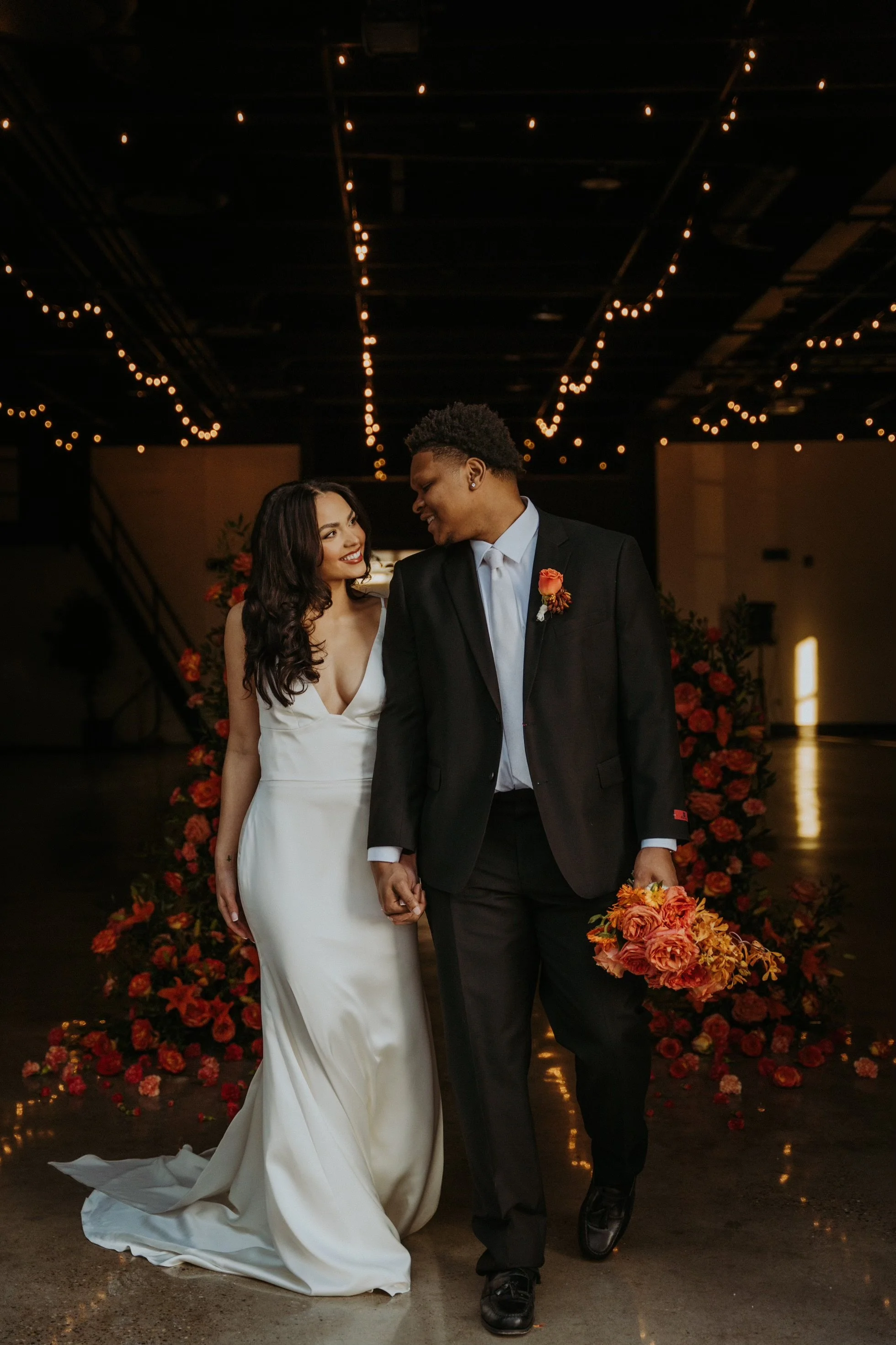 Des Moines wedding photography — candid bride and groom portrait