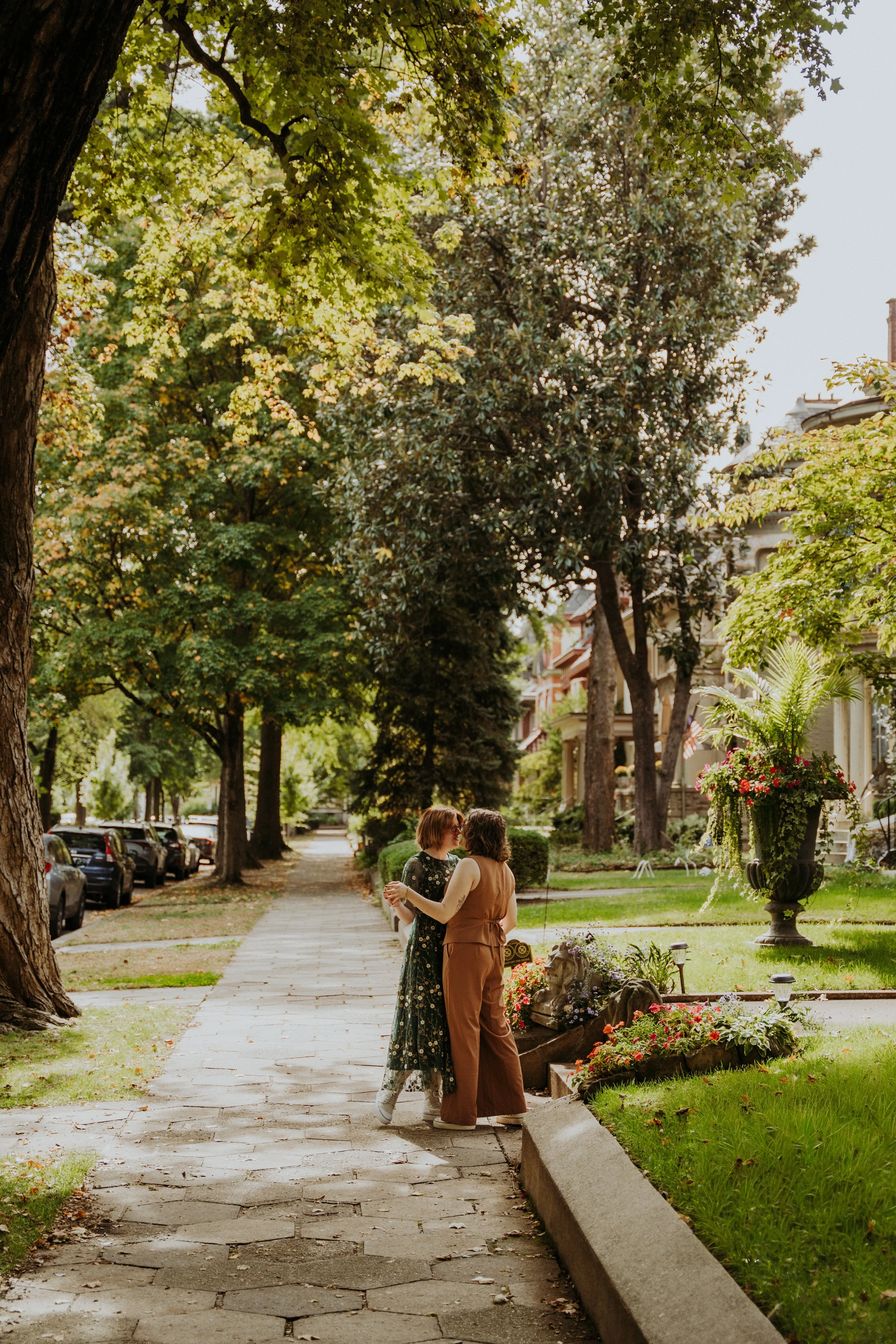 Des Moines wedding photography — candid bride and groom portrait