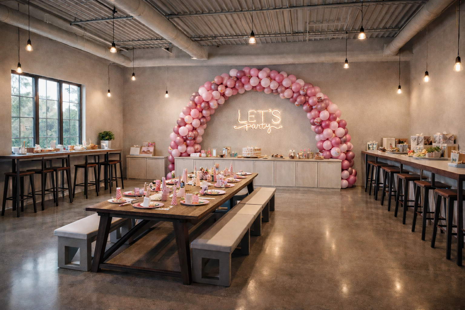 birthday parties; retirement; milestone birthday; Indoor event space Stamford, CT; Fairfield County, CT