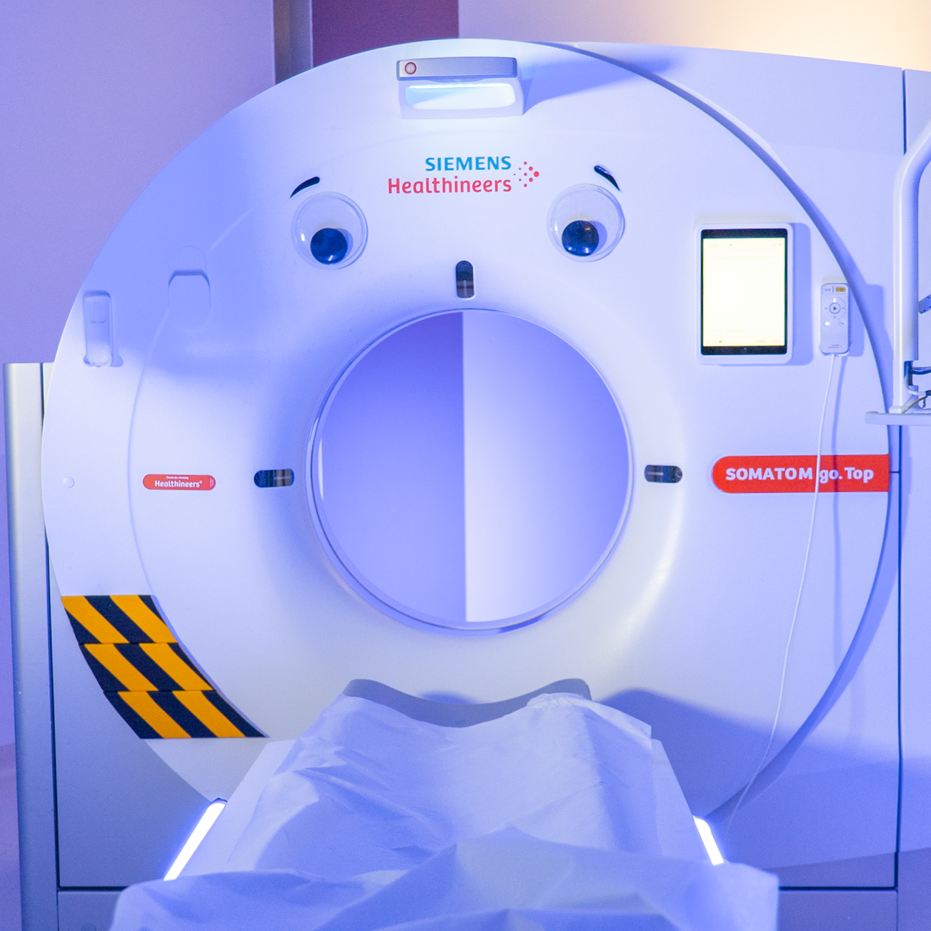 Ein medizinischer CT-Scanner