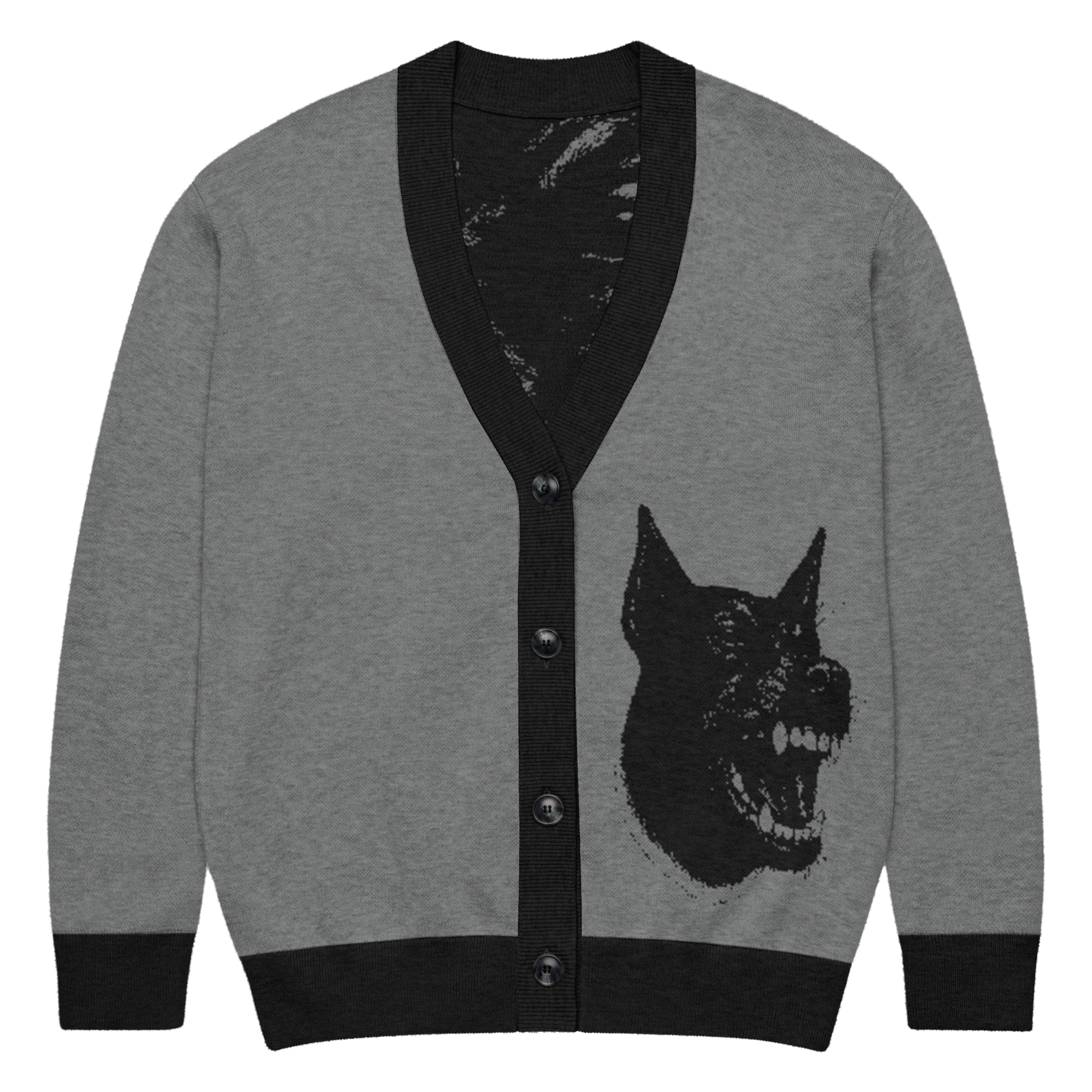 Black Dog Cardigan