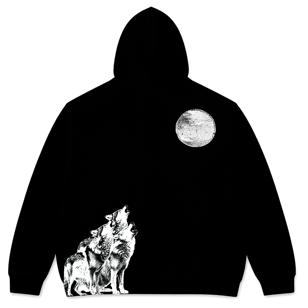 Wolves Zip-Up Jacket