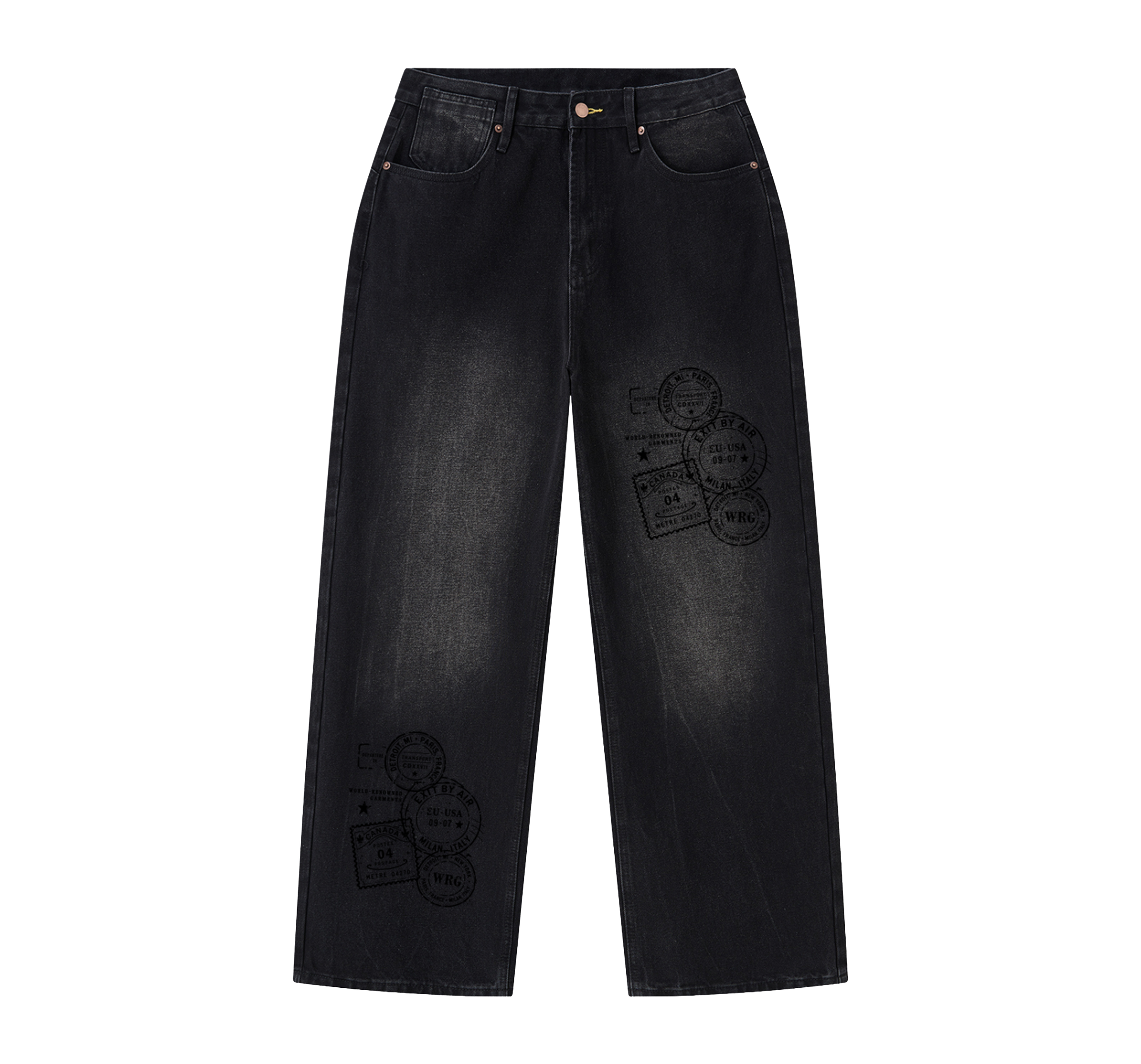 Stamp Denim (Black)