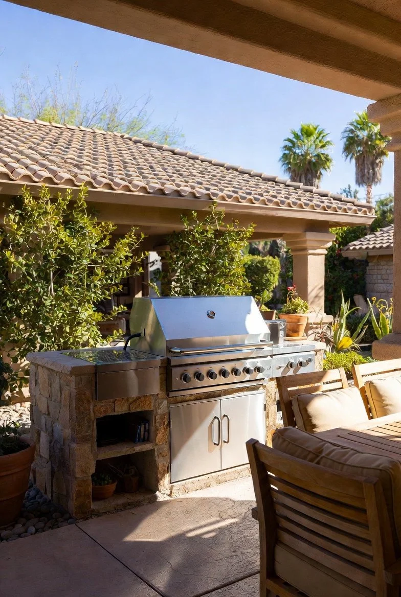 Grill repair safety checklist for Phoenix metro homeowners, outlining combustion checks, airflow evaluation, and stop-work decisions for Phoenix, Mesa, Chandler, Scottsdale, Gilbert, and Glendale.