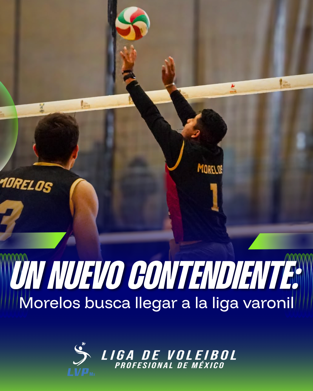 Morelos se interesa en el voleibol profesional