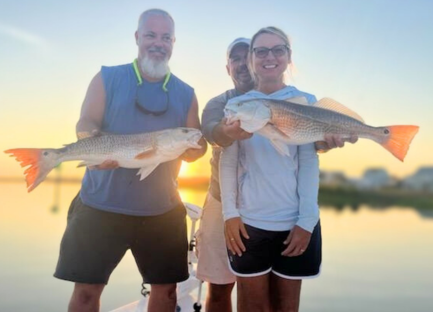 chasing the tide - red drum fish