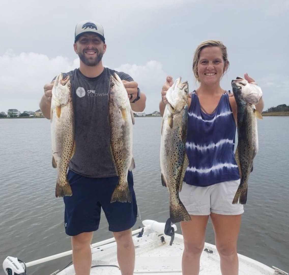 chasing the tide - sea trout fish