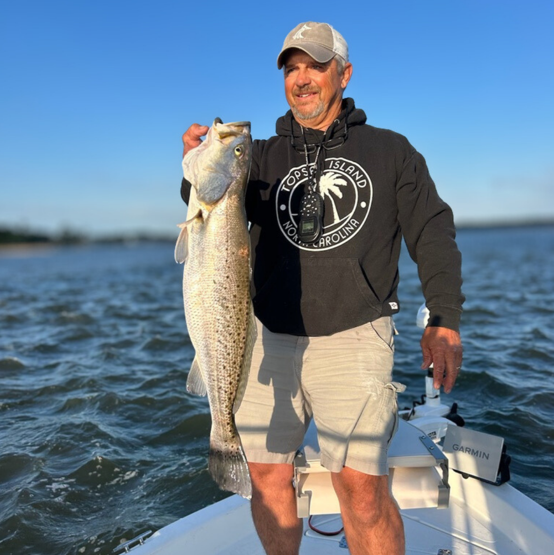 chasing the tide - sea trout fish