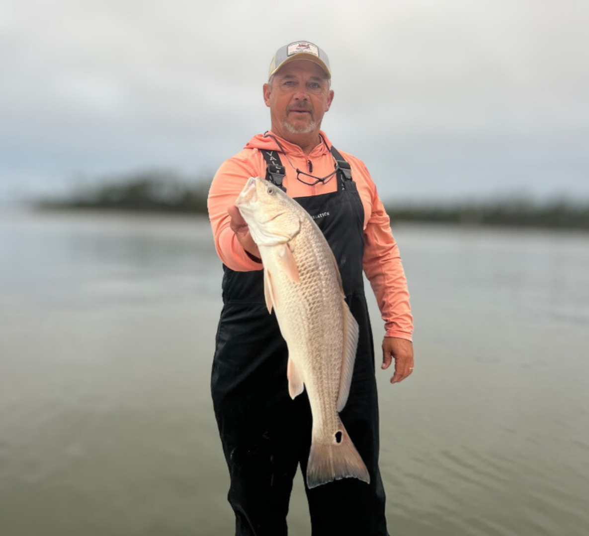 chasing the tide - red drum fish