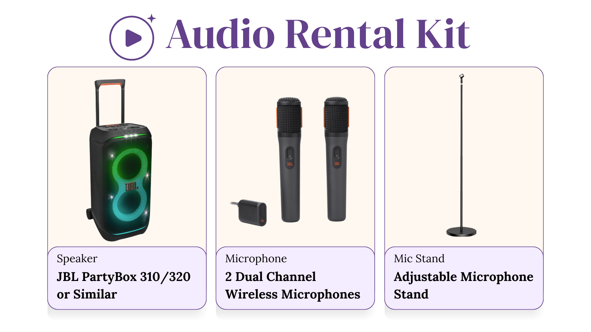 Audio Rental Kit