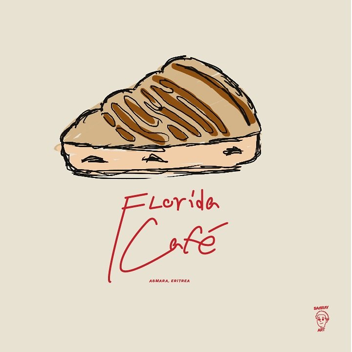 Macchiato at Florida Caf&eacute; ☕️ 
-
.
.
.
.
.
.
#caf&eacute; #cafeart #eritreancoffee #ethiopiancoffee #eritrean #art #eritreanart #graphicdesigncentral #seattleartist