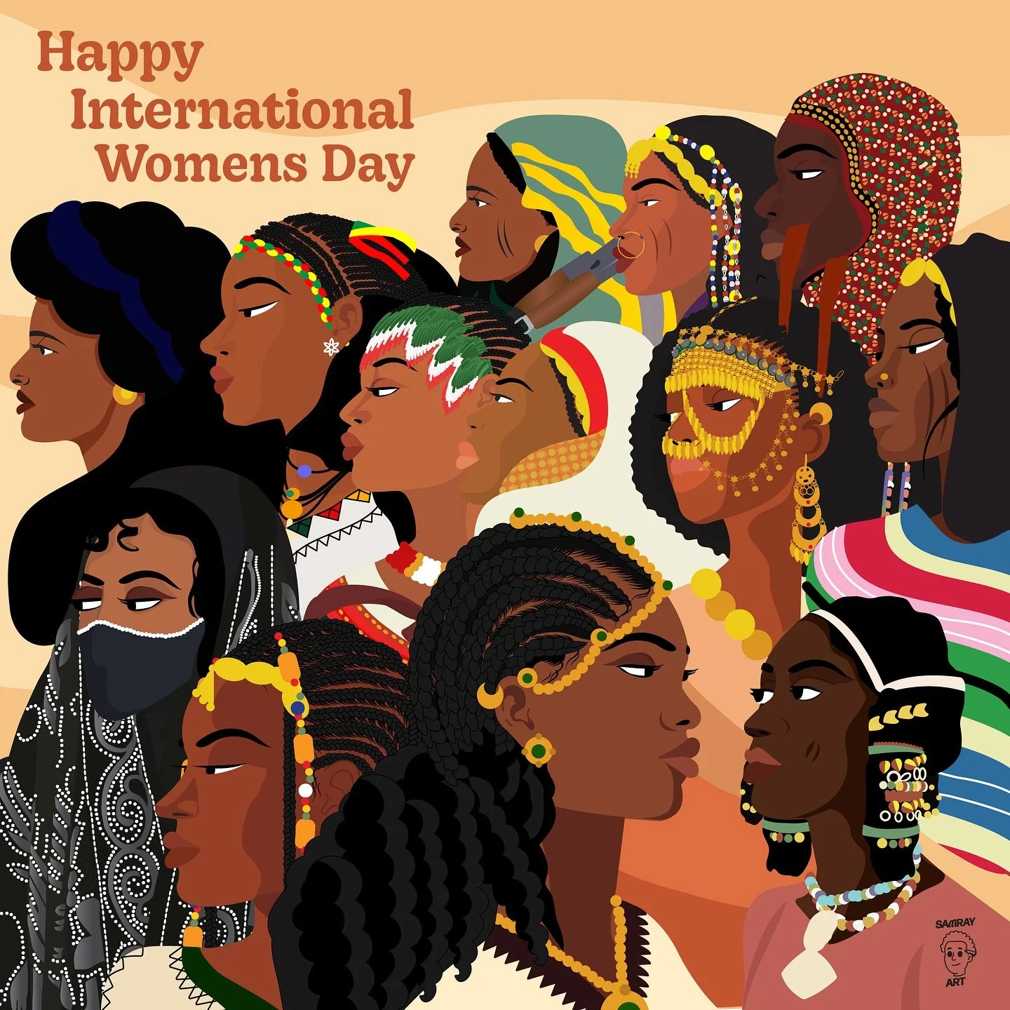 Happy International Women&rsquo;s Day. ✌🏾👸🏾
-
.
.
.
.
.
#womensday #graphicdesign #eritrean #ethiopian #artists #fypage #artpage #seattleartist