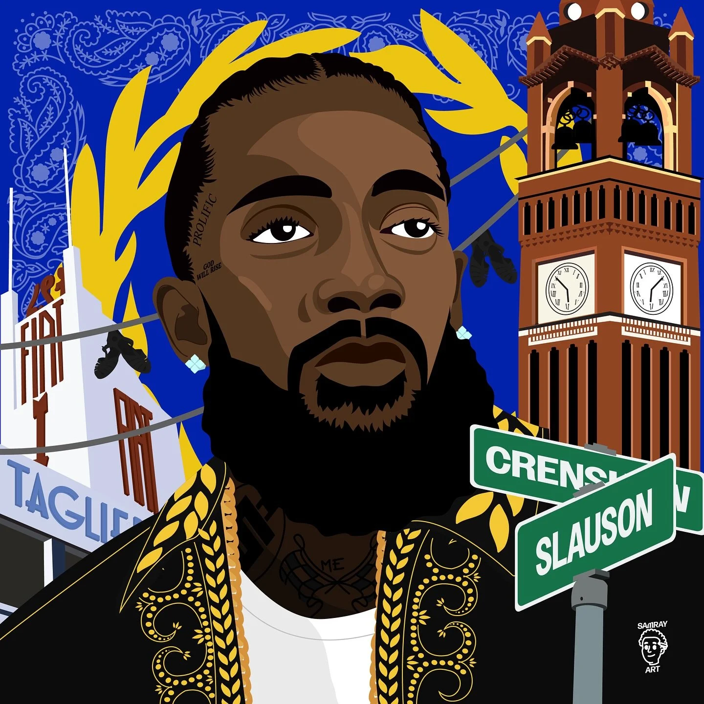 The Marathon continues. 🇪🇷🏁✌🏾
-
.
.
.
.
.
#nipseyhussle #nipseyhussleart #marathonclothing #eritrean #blackart @themarathonclothing @marathonburger #themarathoncontinues