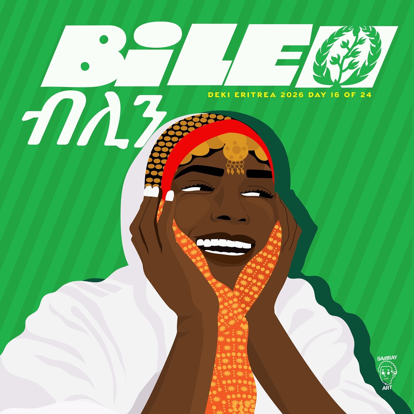 Day 16 of 24. This is Bilen. ✌🏾
-
.
.
.
.
.
#art #artist #graphicdesign #design #eritrean #eritreanartist #9tribesoferitrea #poster #illustration
