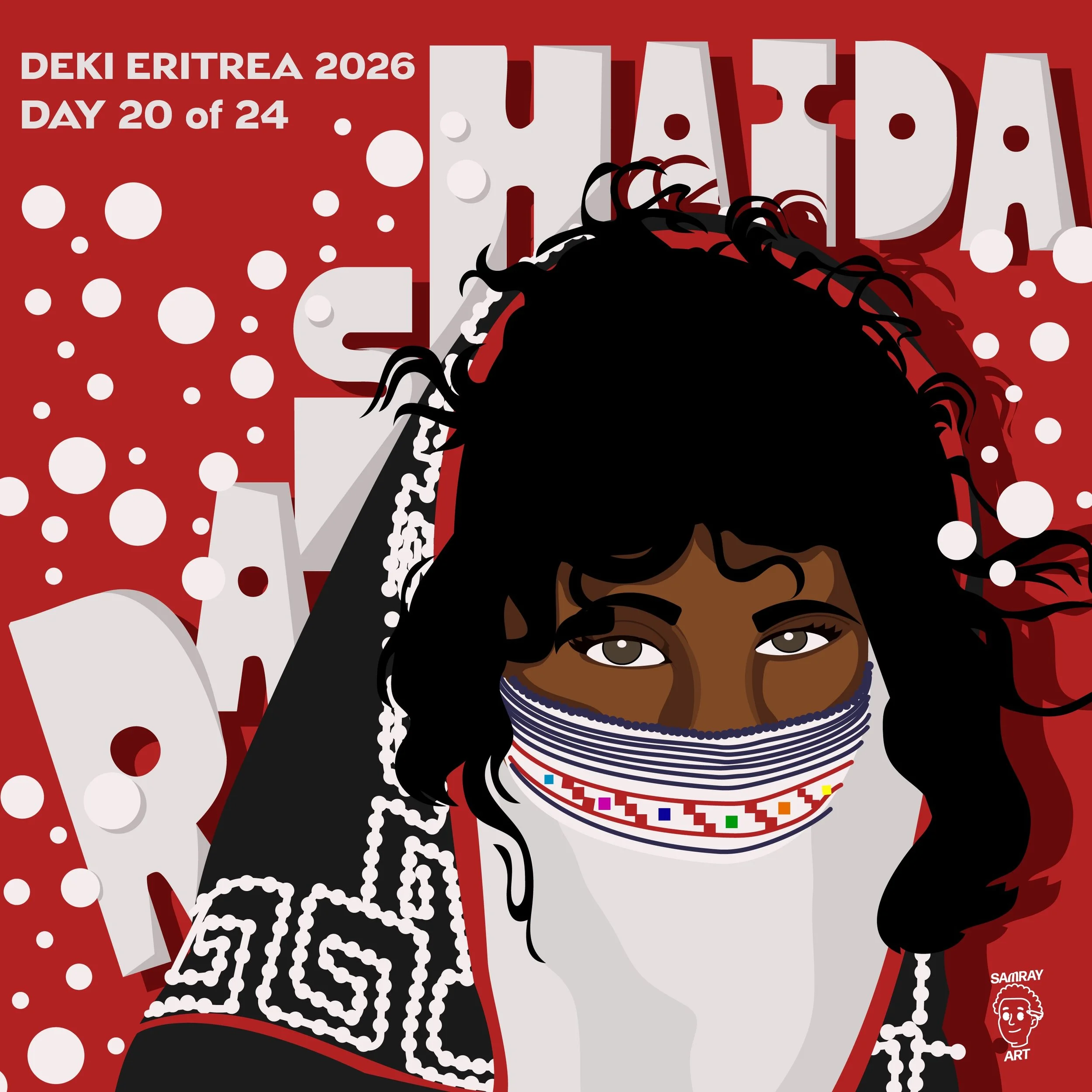 Day 20 of 24! Only 5 more days left of this series, I&rsquo;m excited seeing all of these posters coming together! 

I am glad that everyone is enjoying them! 🐪🇪🇷✌🏾
-
.
.
.
.
.
.
#graphicdesign #illustration #eritrea #eritreanindependenceday #art