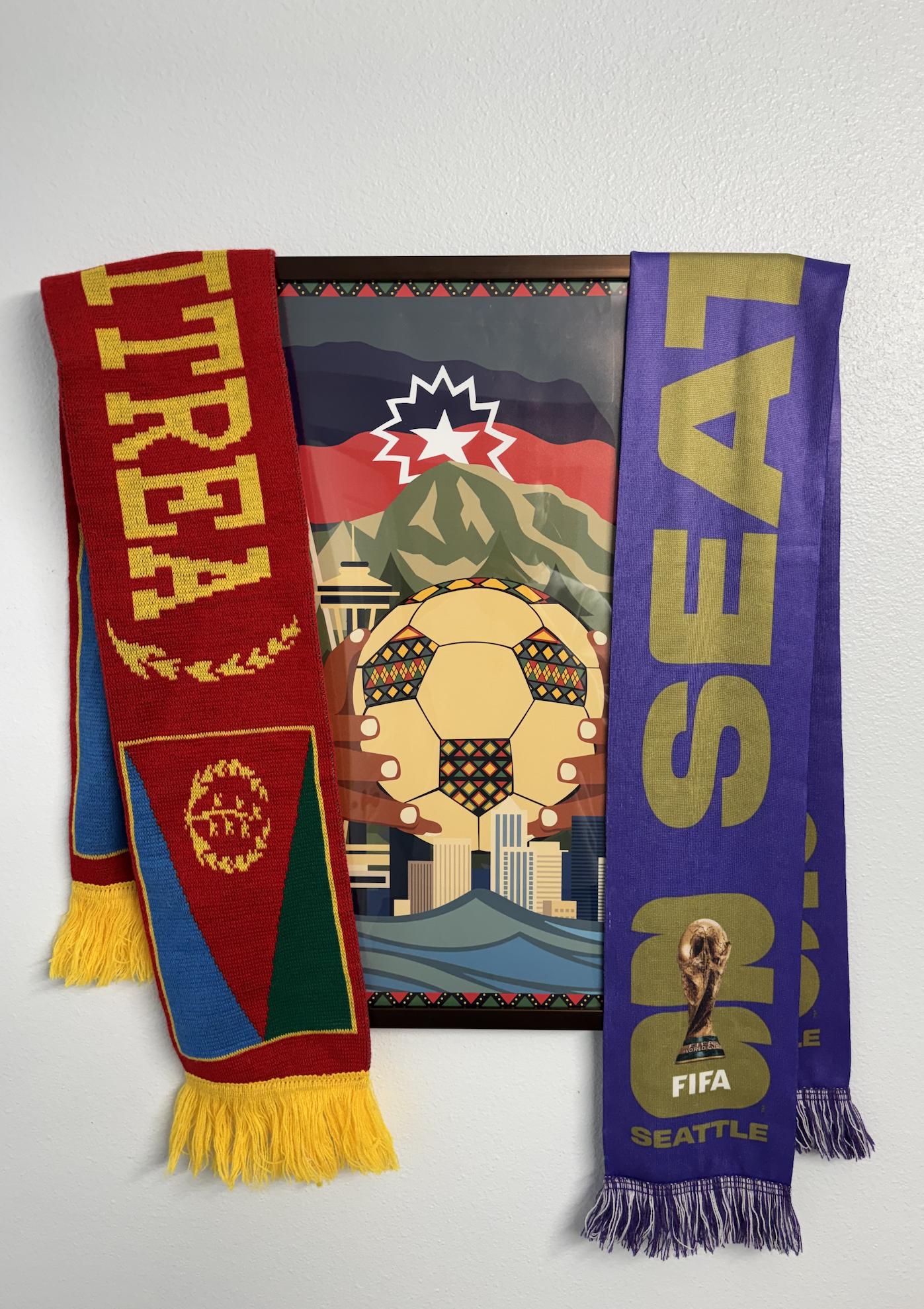 Seattle FIFA WORLD CUP Junteenth Design