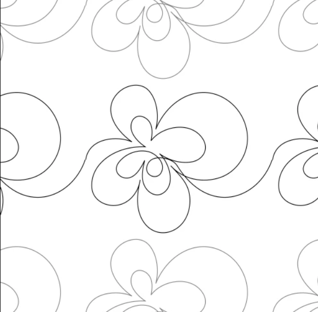 Butterfly Breeze by Quilting Pantographs
