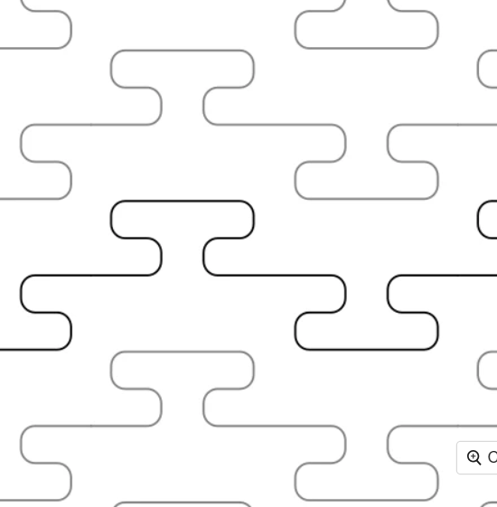 Puzzle Stipple by Quilting Pantograph