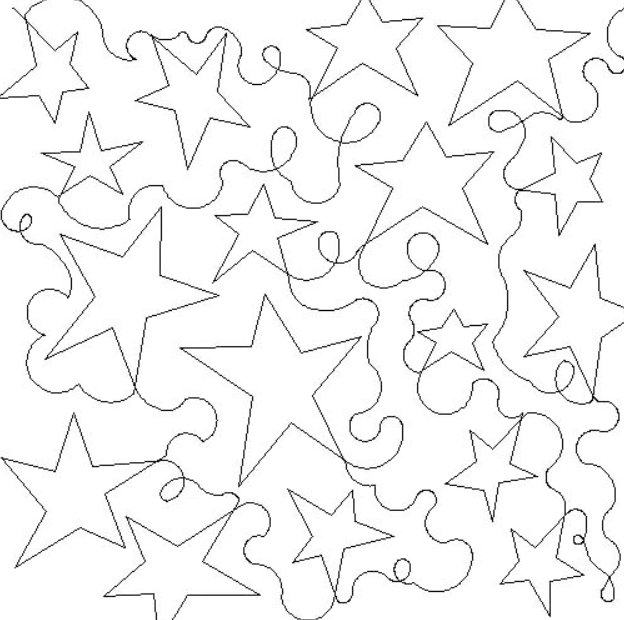 Stars and Loops by Creative Stitches