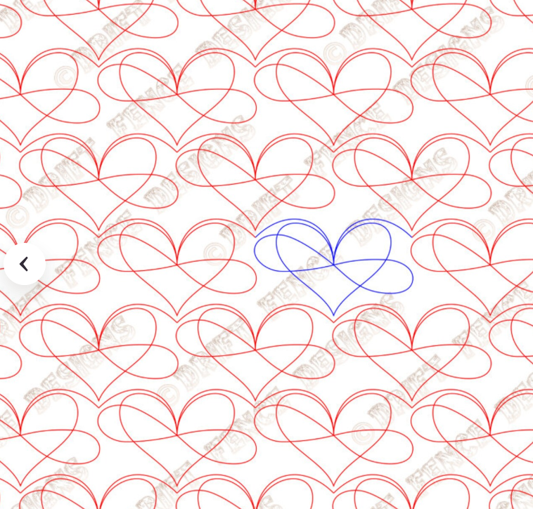 Infinity Heart Offset by Drift
