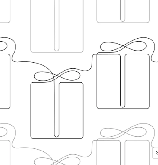 Holiday Gift Boxes by Quilting Pantograph