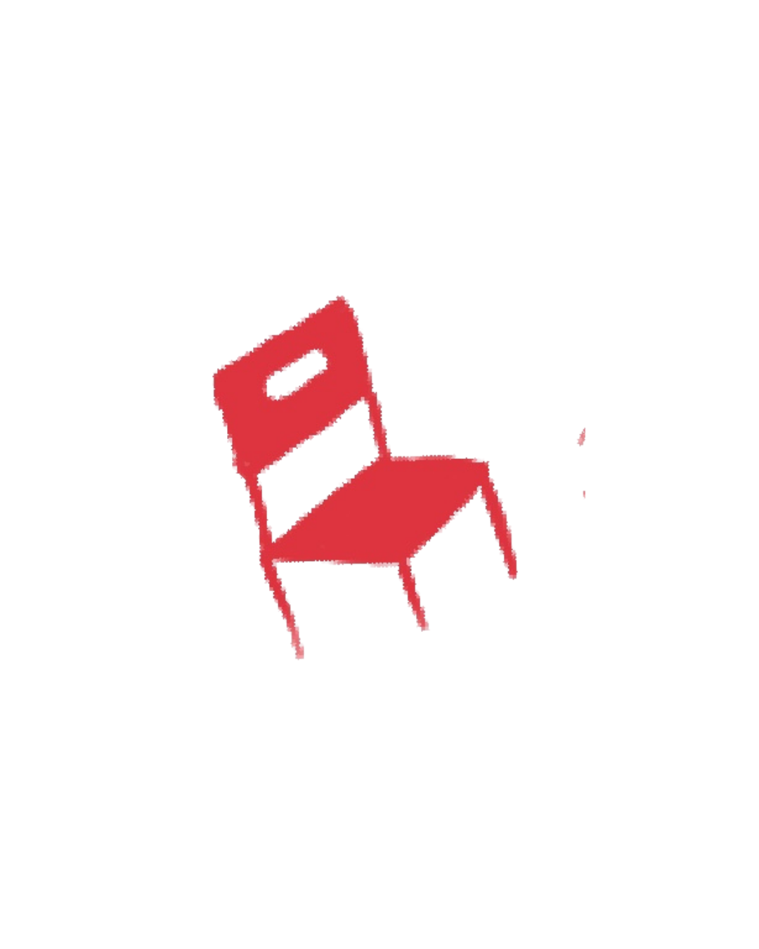 Gather Round Social social media management service website icon of chair.