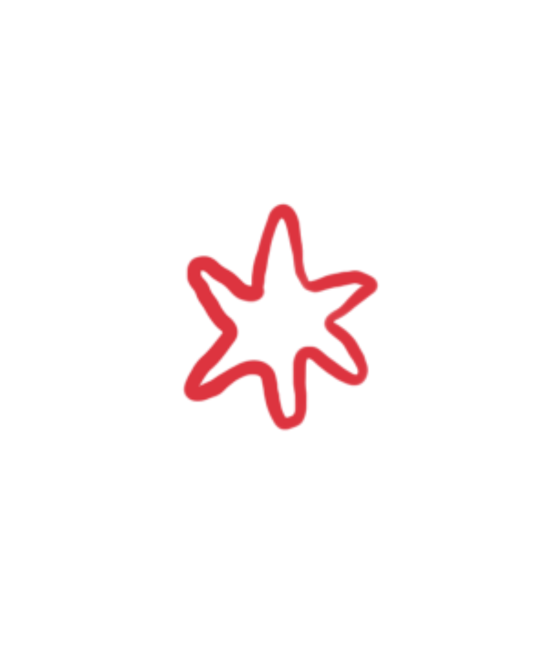 Gather round social decorative star icon for social media management and content shoot services.