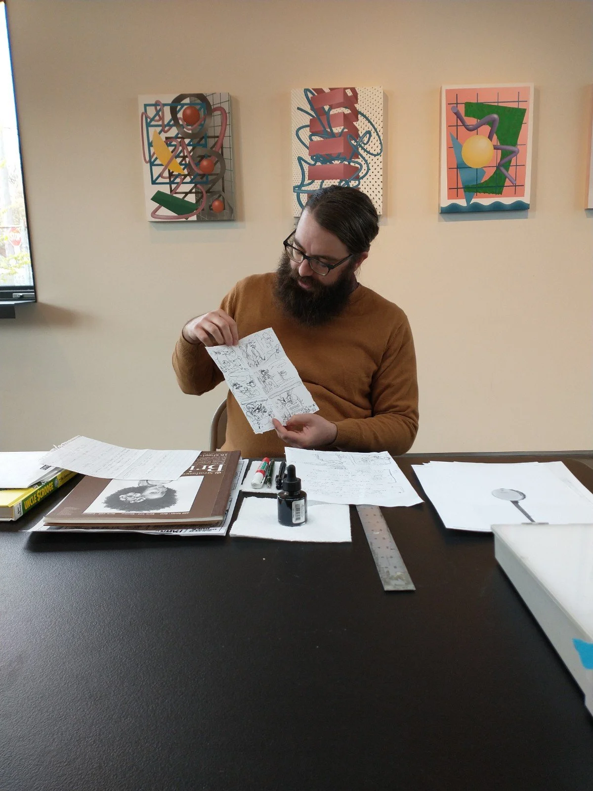 Artist-Led Workshop for Georgetown Art Attack March 