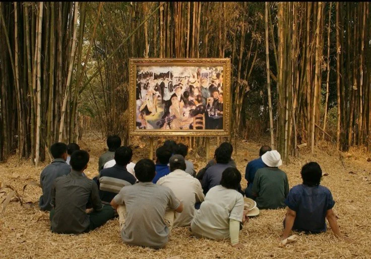 On Site Moving Image Series
Saturday, January 24, 2026
Doors 5pm
Screening 5:30pm

Images of Asian Music / Peter Hutton
Confusion Is Next / Pathompon Mont Tesprateep 
Two Planets Series / Araya Rasdjarmrearnsook

Taking Peter Hutton&rsquo;s early vis