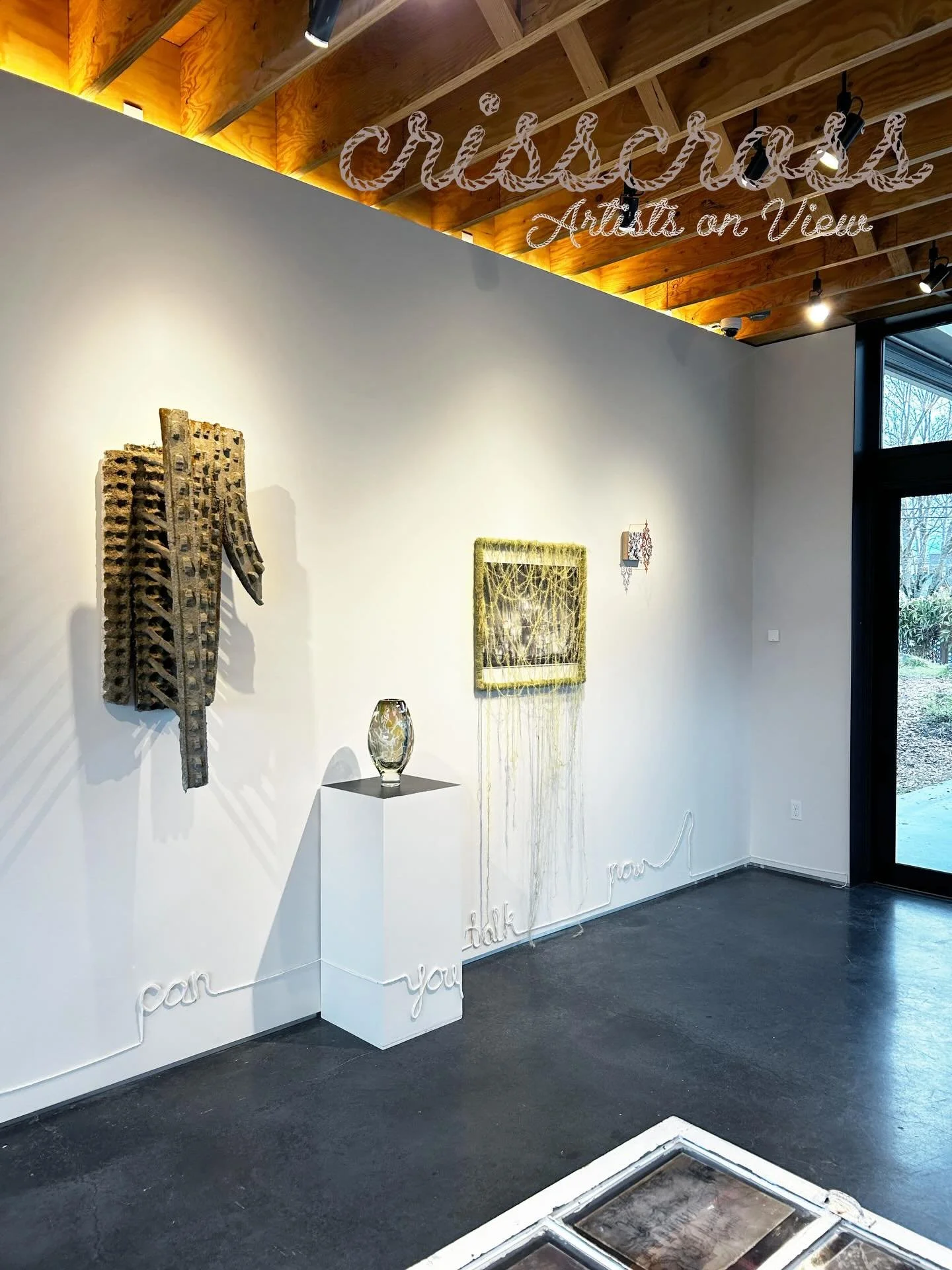 Don&rsquo;t forget to drop by Mini Mart City Park to see Future Forward, crisscross! We have gallery hours every Thursday through Sunday 12-5pm. 

Look here for more about how a few of the artists on view relate material, memory, and the landscape!

